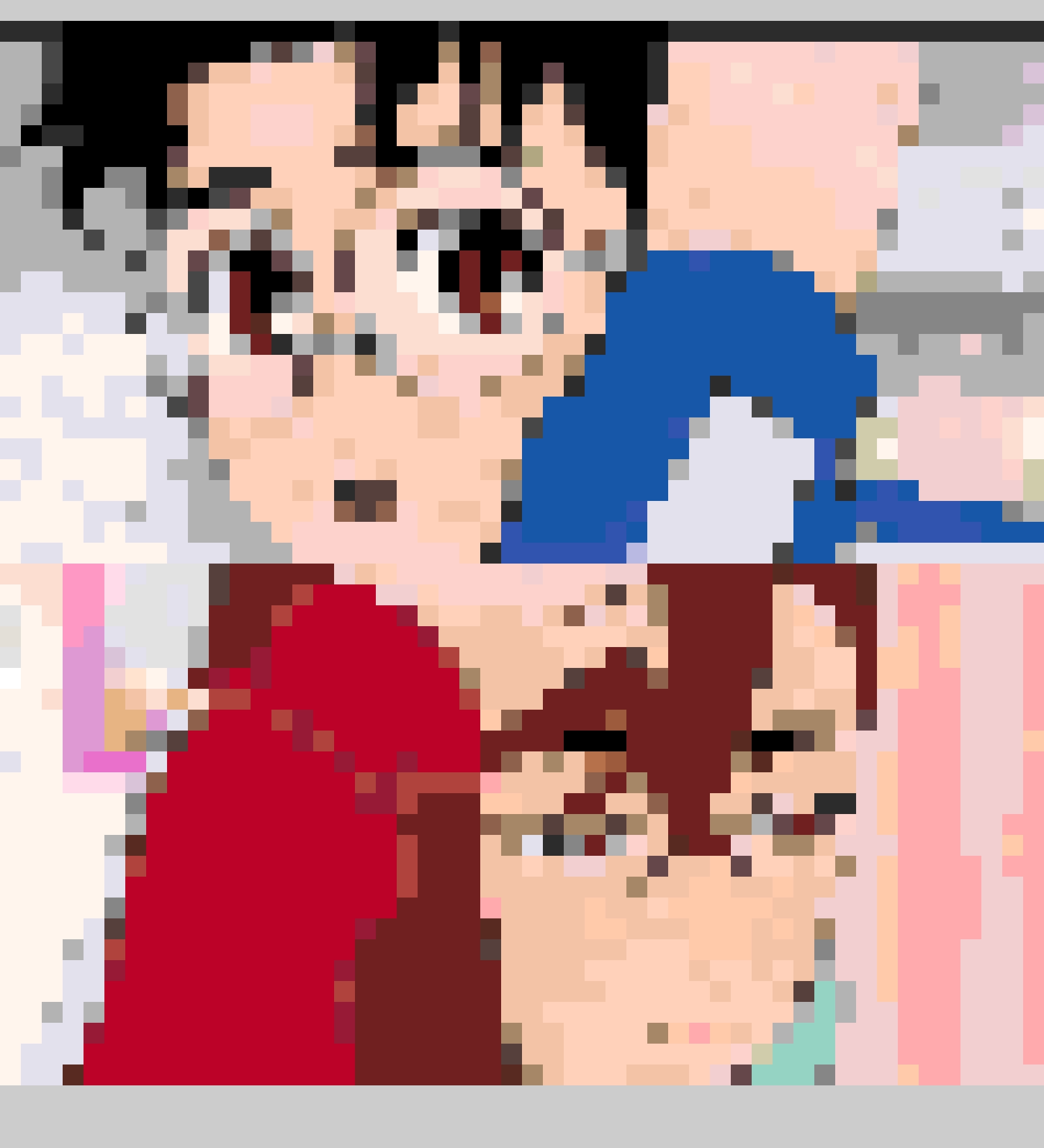 DAN DA DAN fuse bead pattern