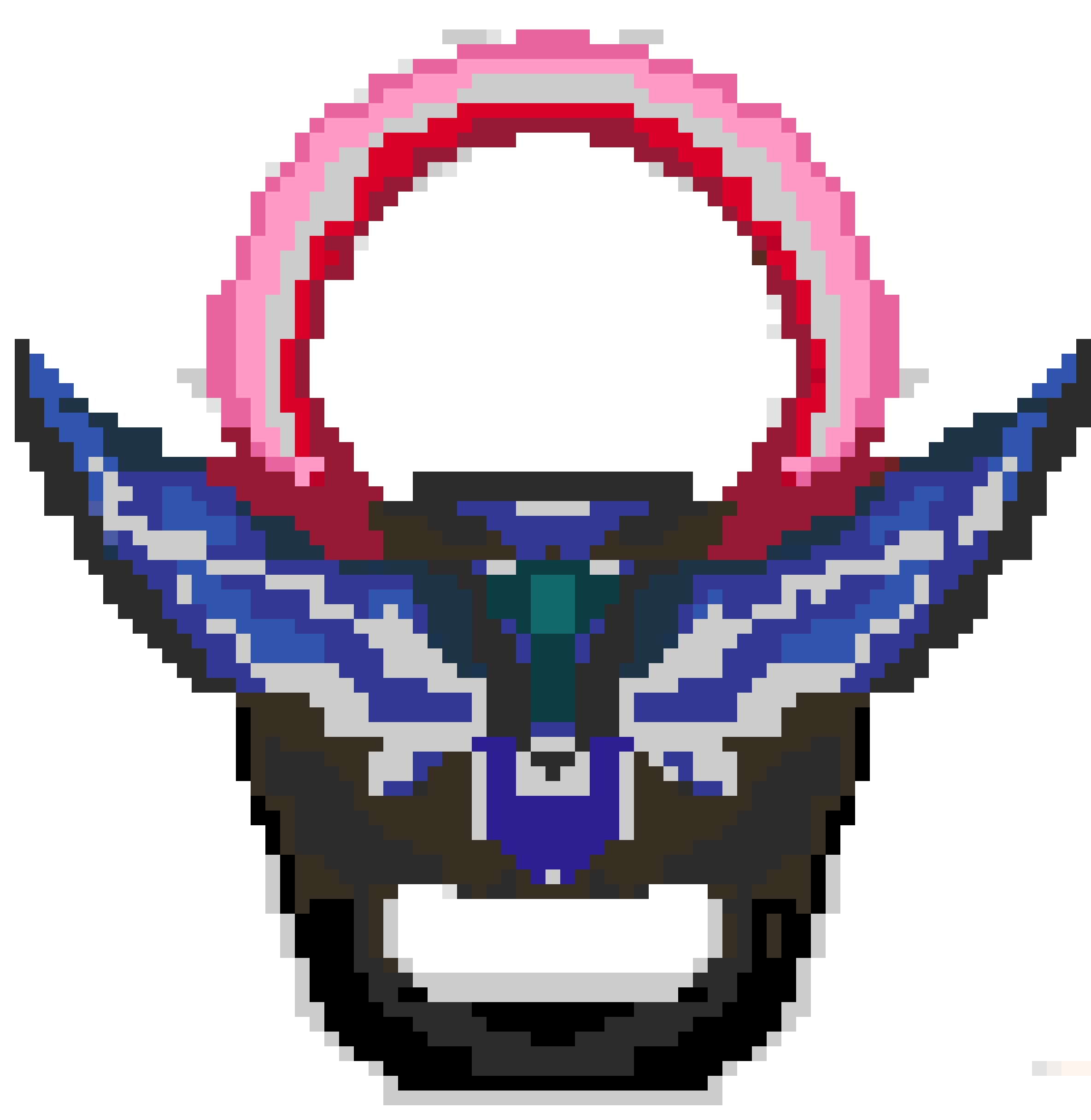 Dark Ring fuse bead pattern