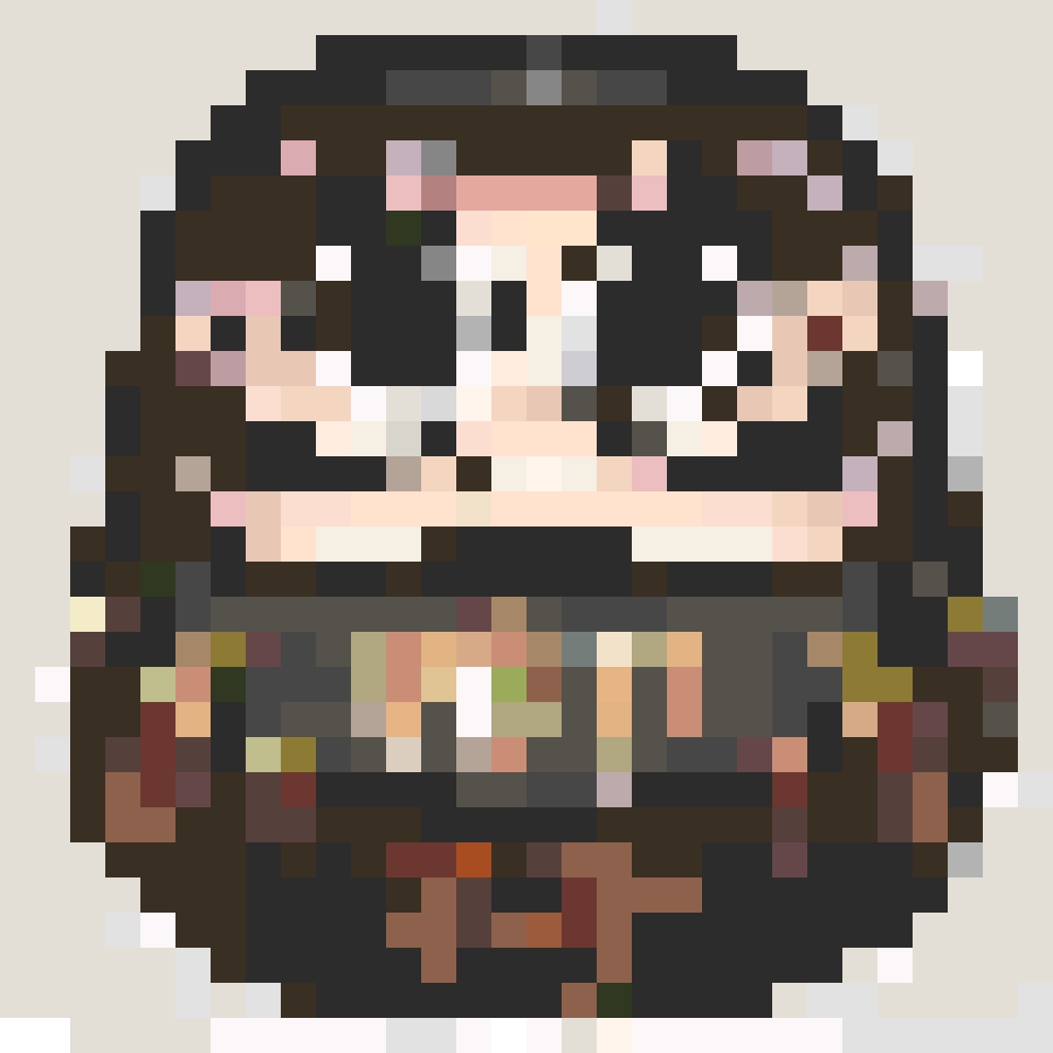 Daruma fuse bead pattern