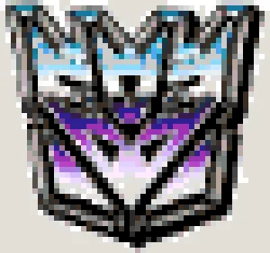 Decepticon Logo 퓨즈 비즈 도안 (무료 인쇄)