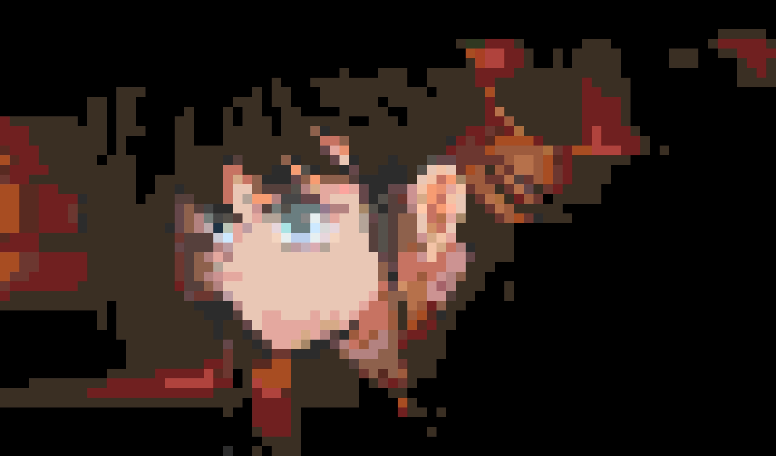 Demon Slayer 3 fuse bead pattern