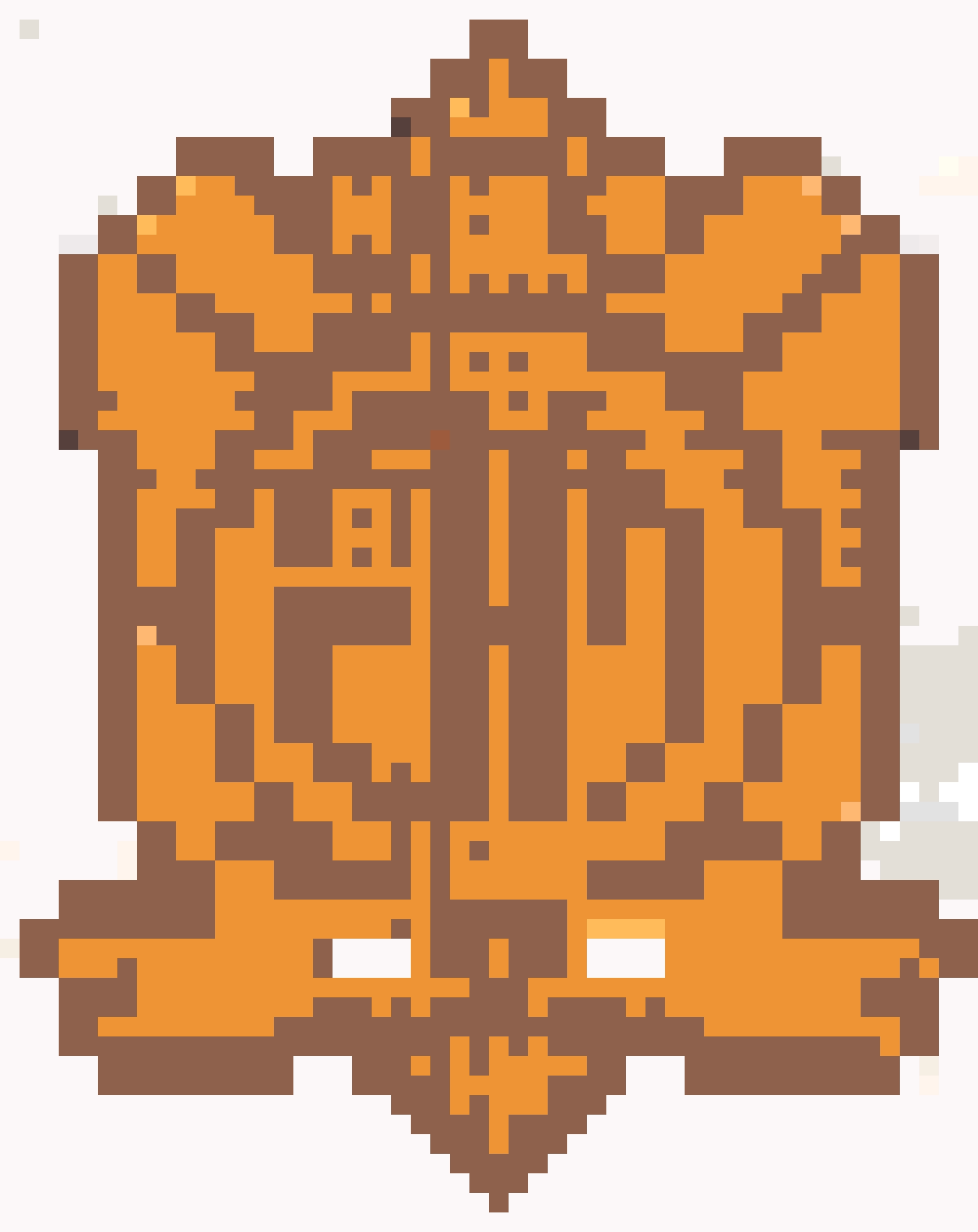 Detective Badge fuse bead pattern