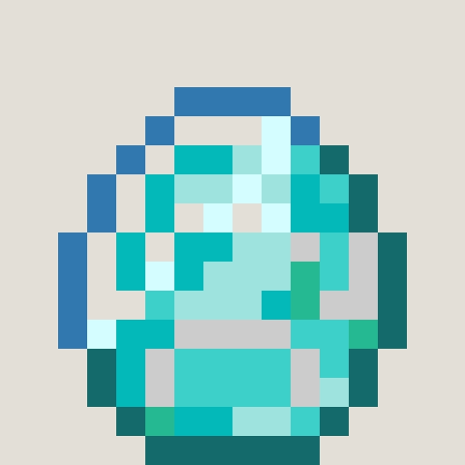 Diamond fuse bead pattern