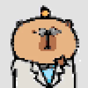 Doctor Capybara Bügelperlen-Muster (Kostenlos Druckbar)