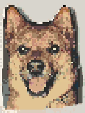Dog 2 Padrão de Contas de Fusão (Imprimível Grátis)