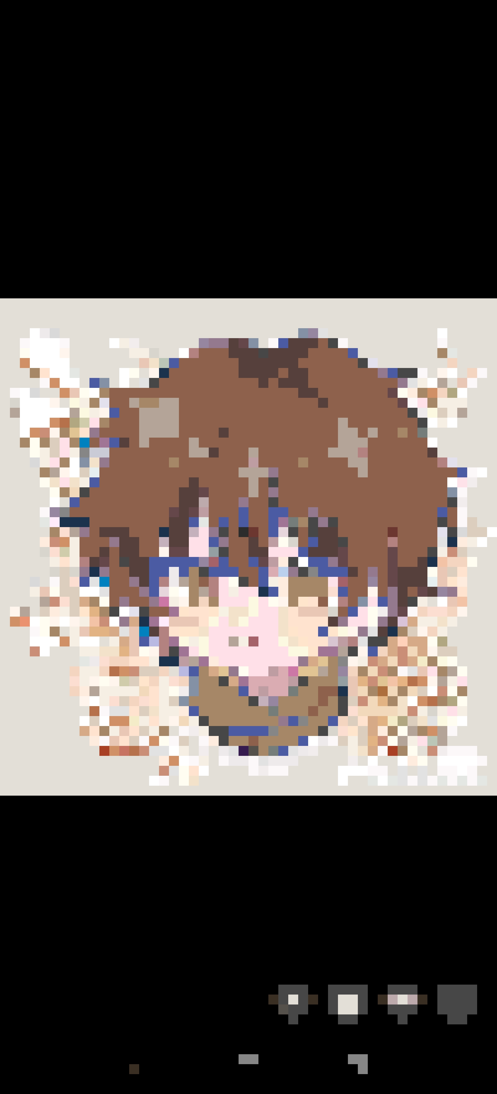 Dog fuse bead pattern