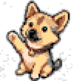 Doggy 4 نمط خرز دمج (طباعة مجانية)