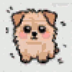 Doggy Padrão de Contas de Fusão (Imprimível Grátis)