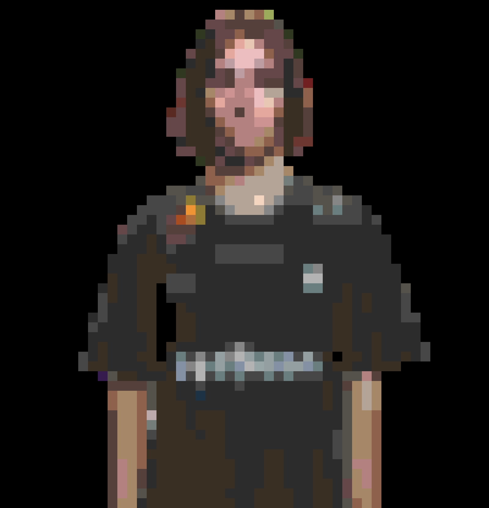 Donk fuse bead pattern