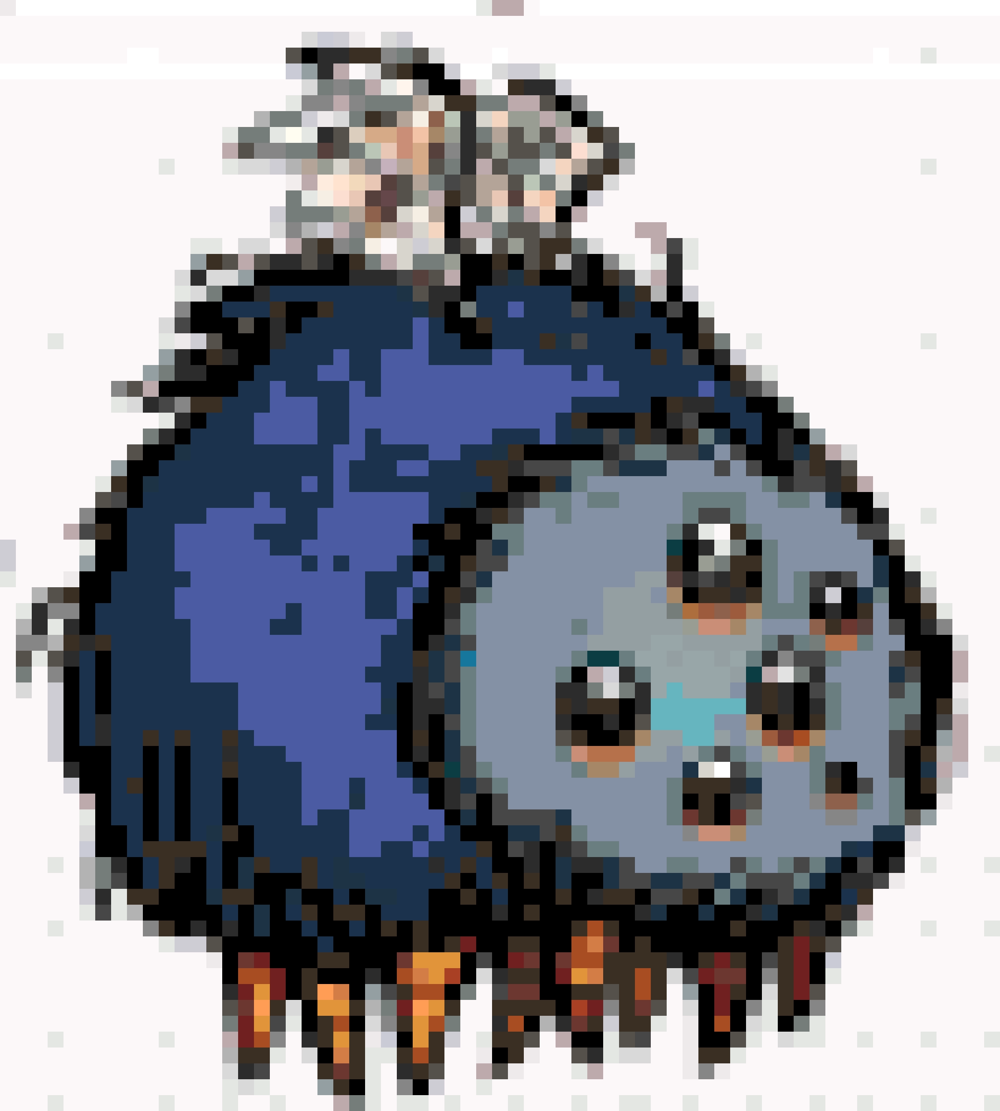 Don’t Starve Glommer fuse bead pattern
