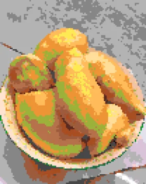 Durian 2 Padrão de Contas de Fusão (Imprimível Grátis)