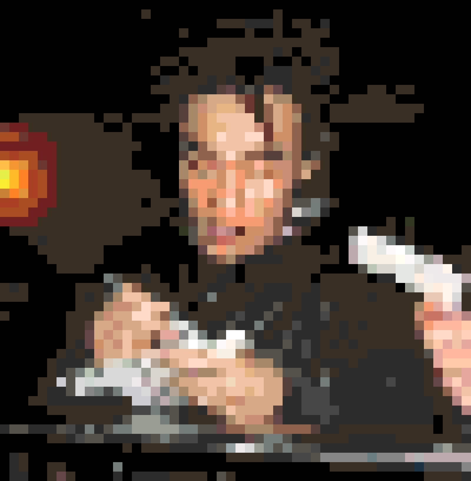 Eason Chan fuse bead pattern