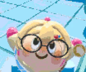 Egg アイロンビーズ図案（無料プリント）