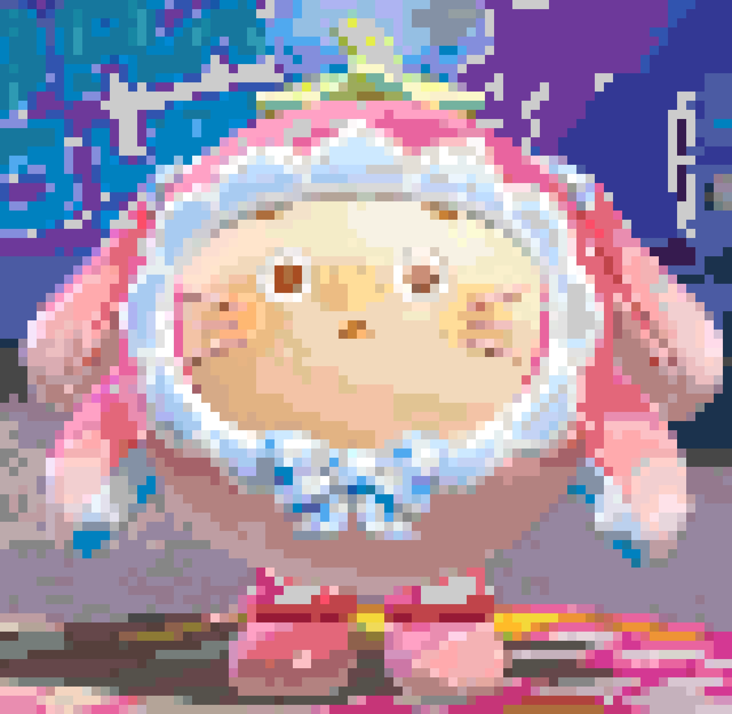 Eggy 3 fuse bead pattern