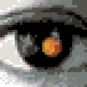 Eye 35x35 Patrón de Cuentas de Fusión (Imprimible Gratis)