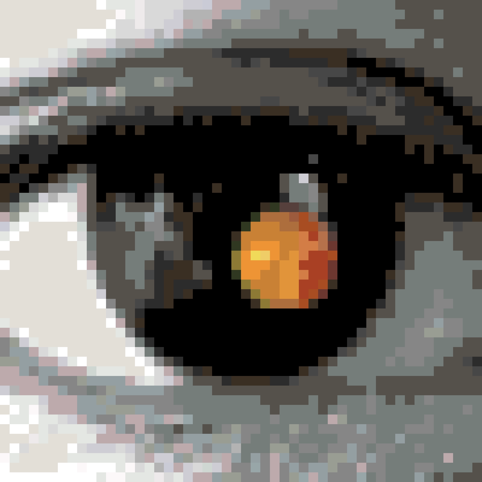Eye fuse bead pattern