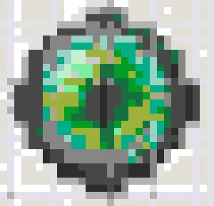 Eye of Ender Схема Термомозаики (Бесплатная Печать)