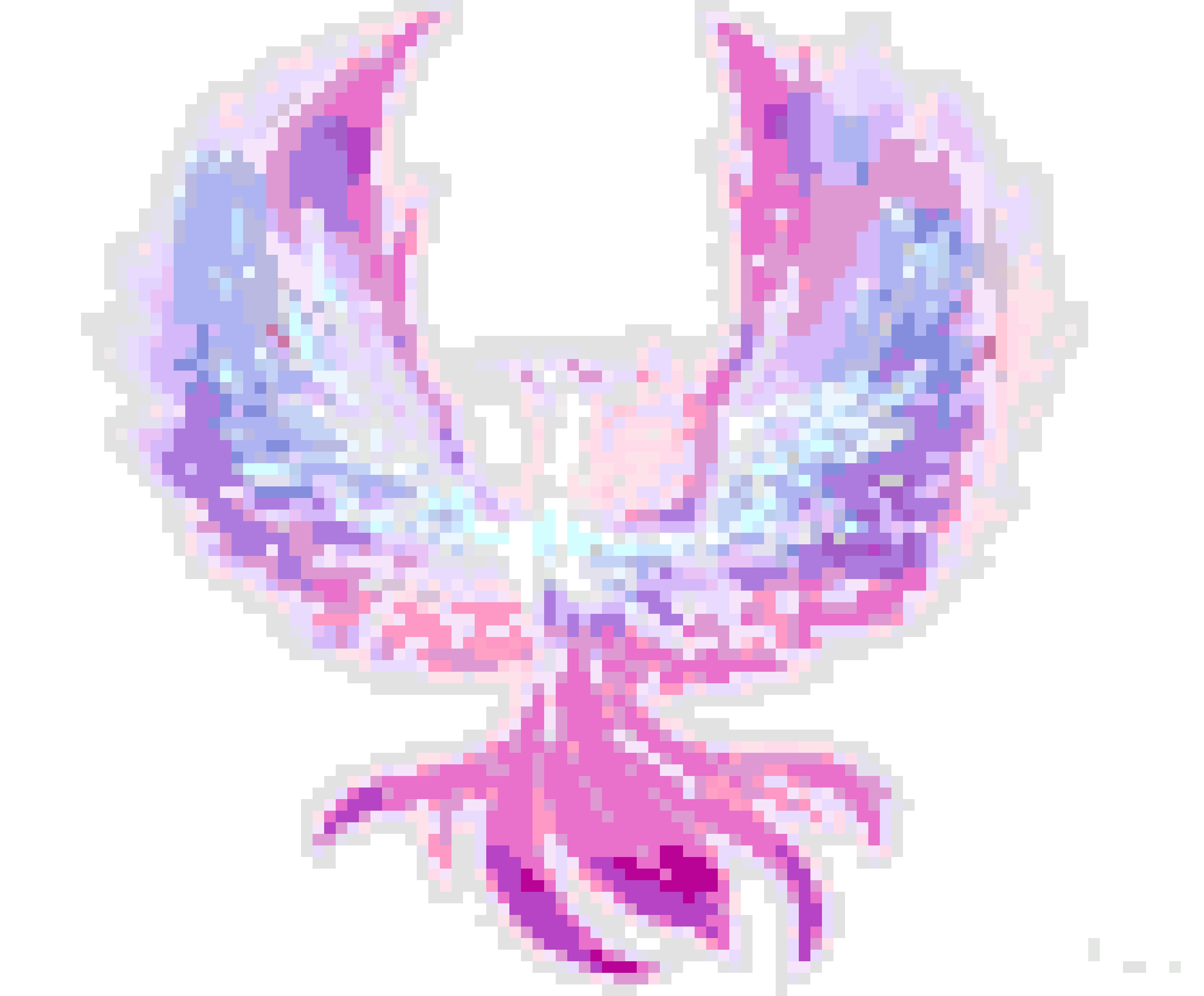 Fire Phoenix fuse bead pattern
