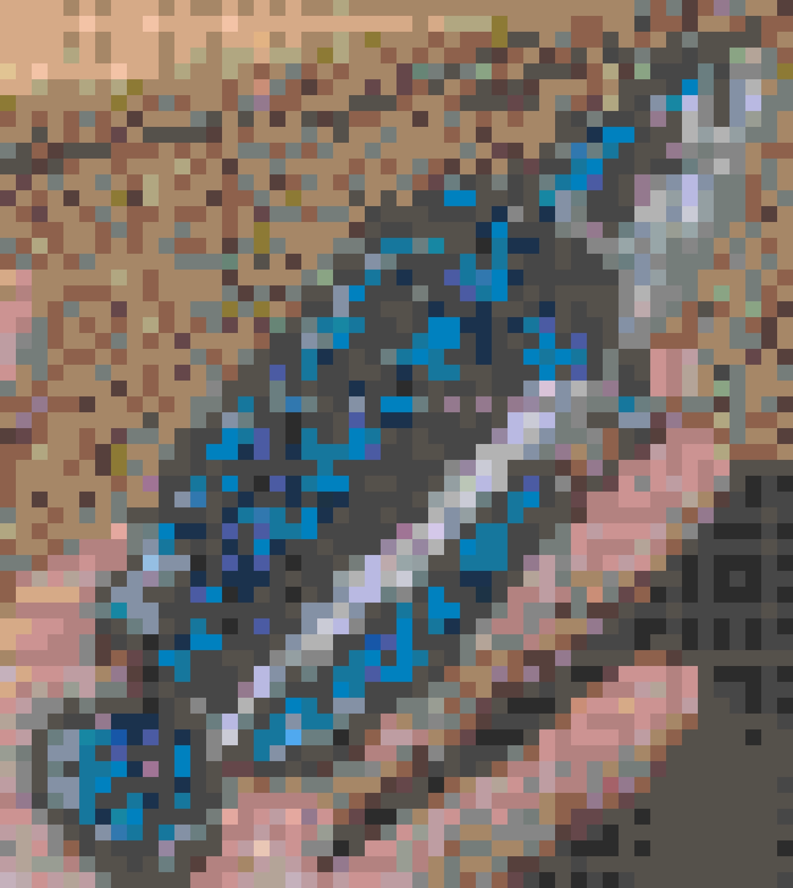 Fish fuse bead pattern