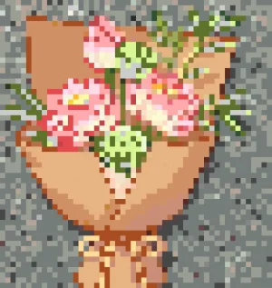 Flower 2 Patrón de Cuentas de Fusión (Imprimible Gratis)