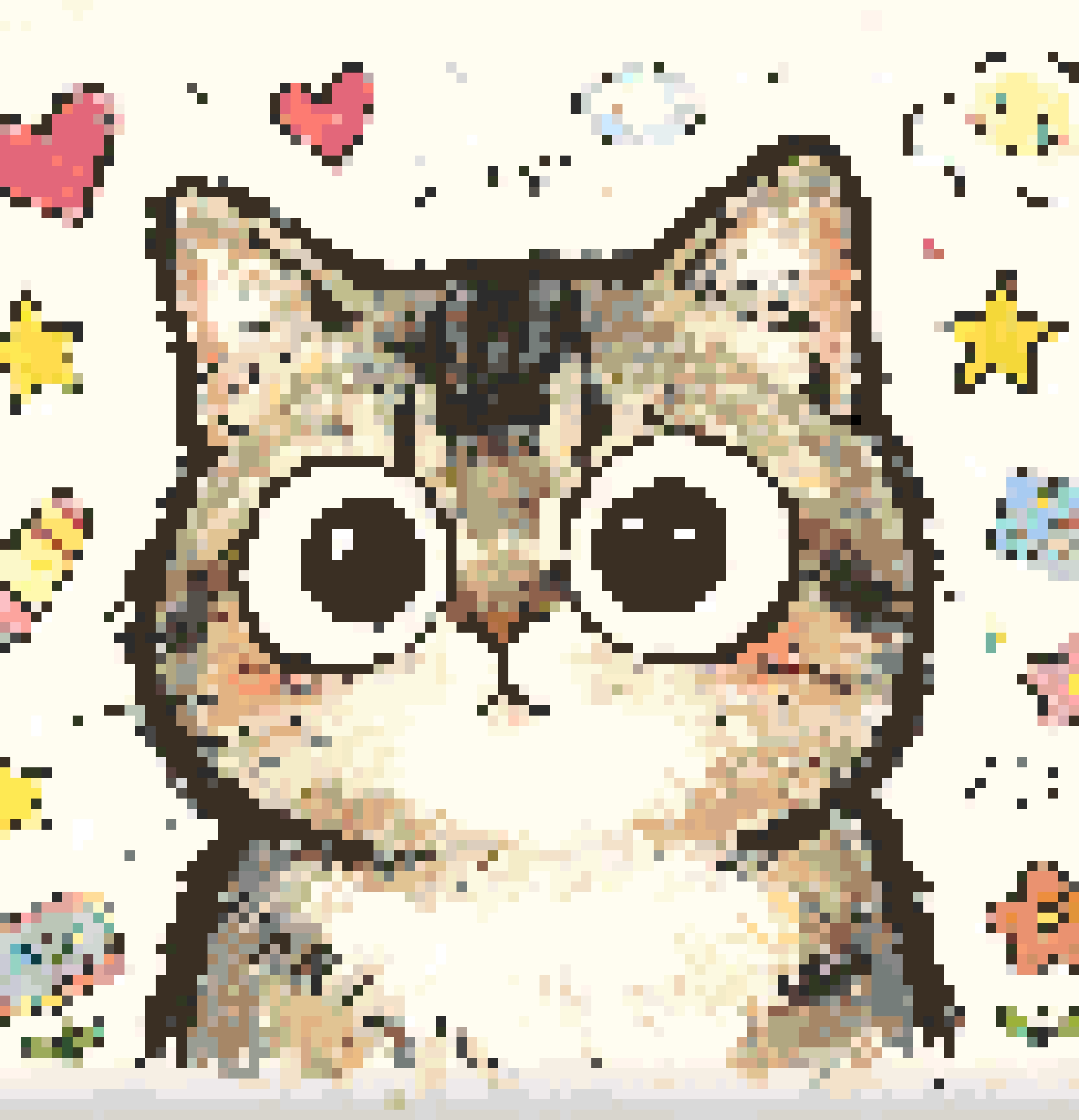 Fortune fuse bead pattern