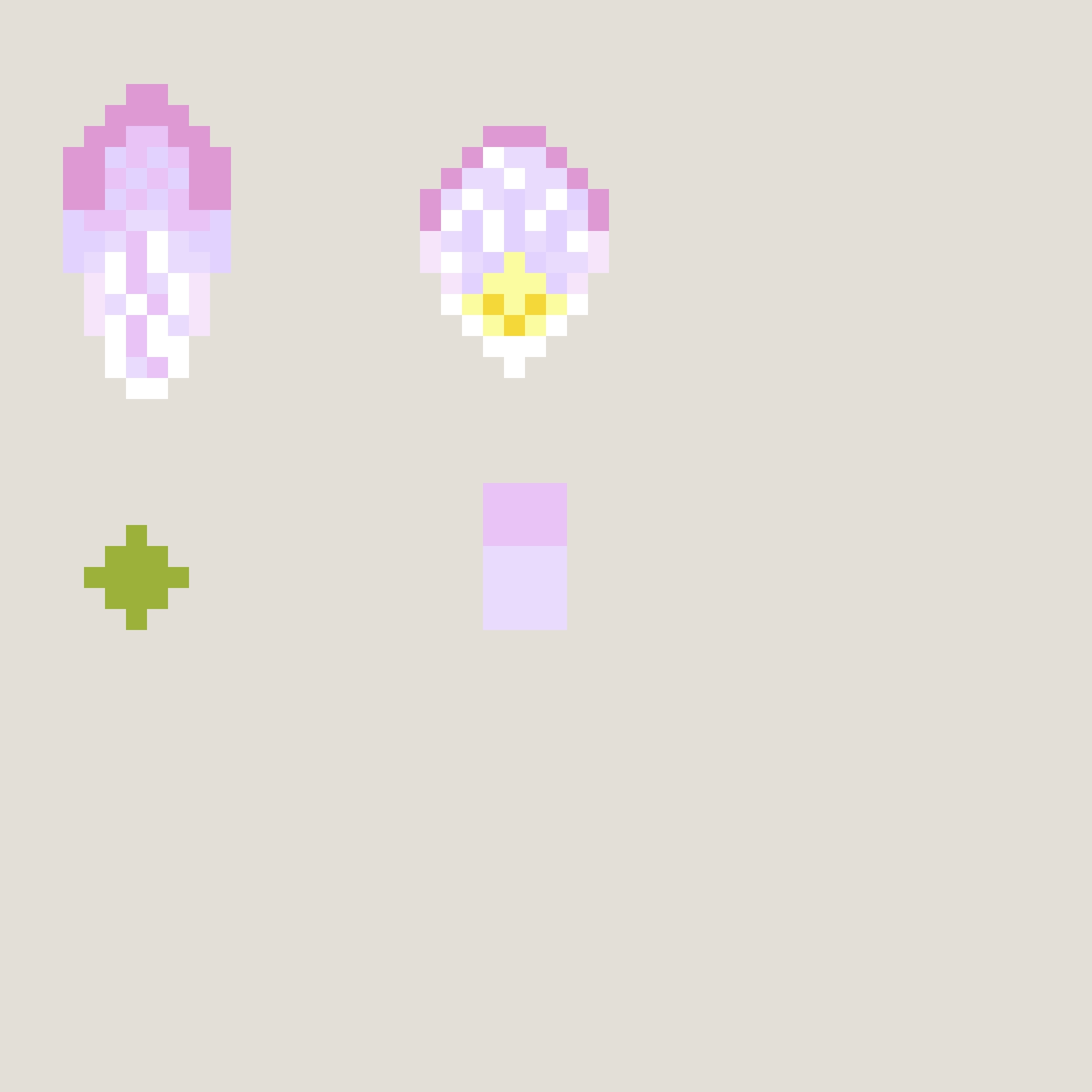 Freesia fuse bead pattern