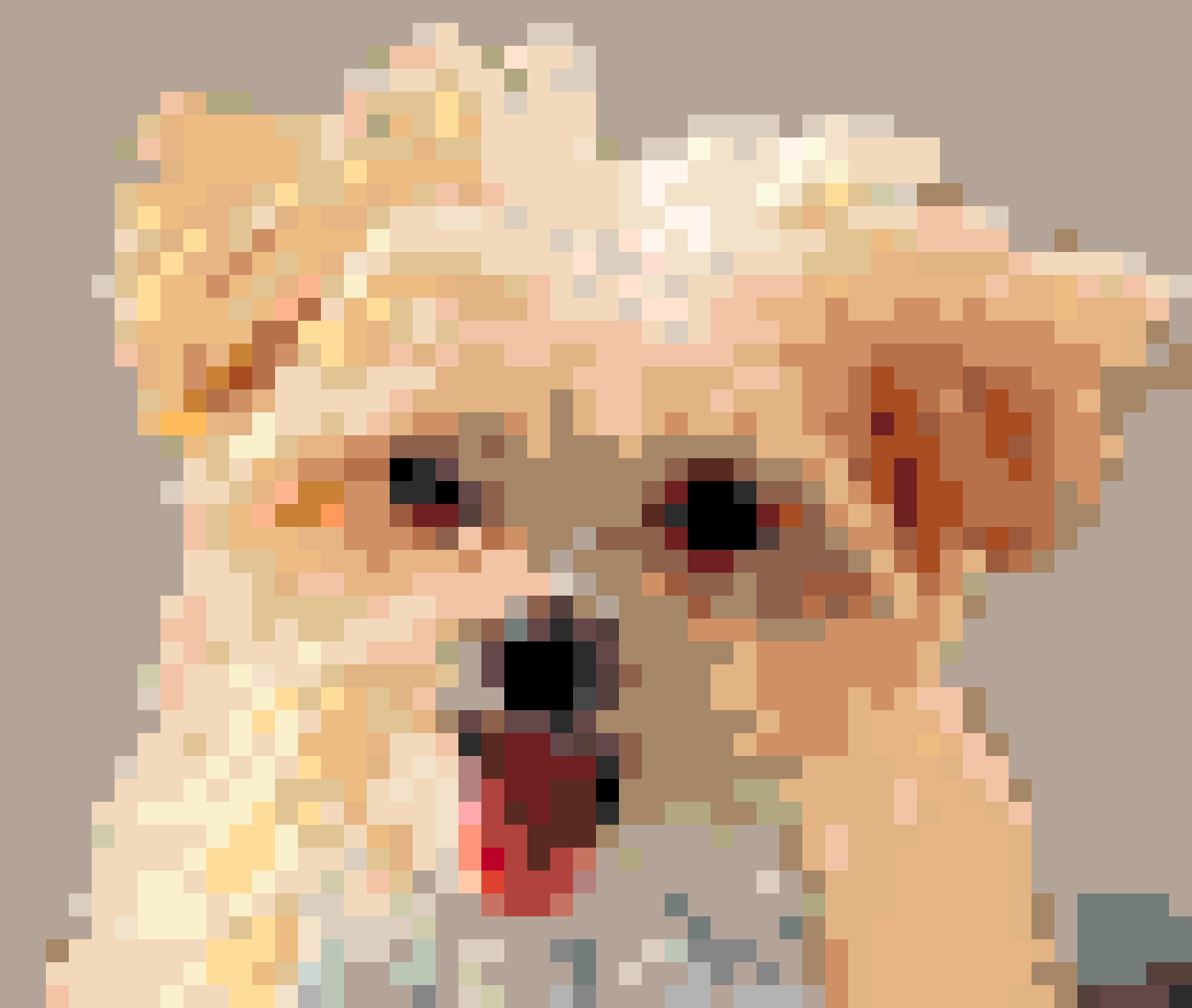 French Fries fuse bead pattern