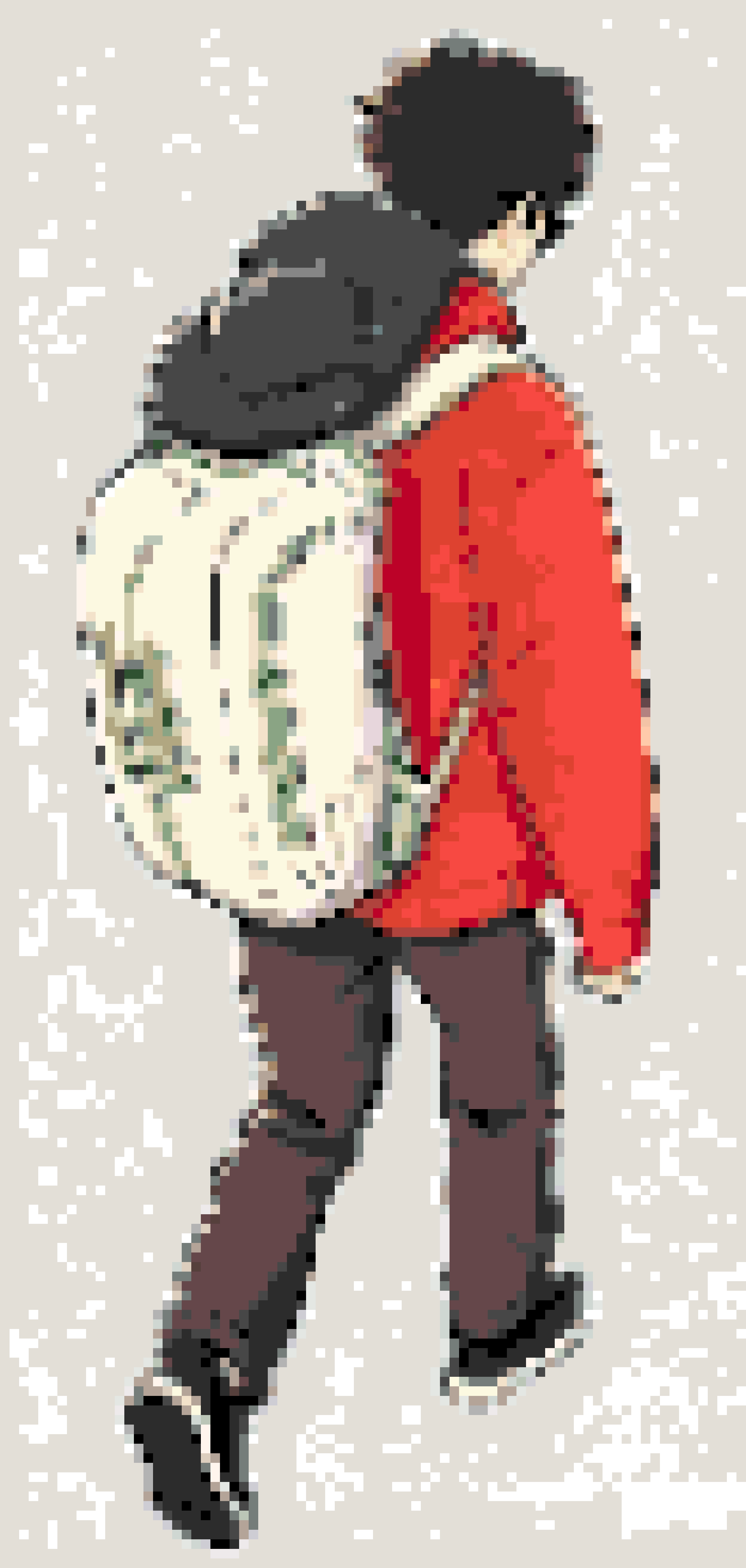Friend fuse bead pattern