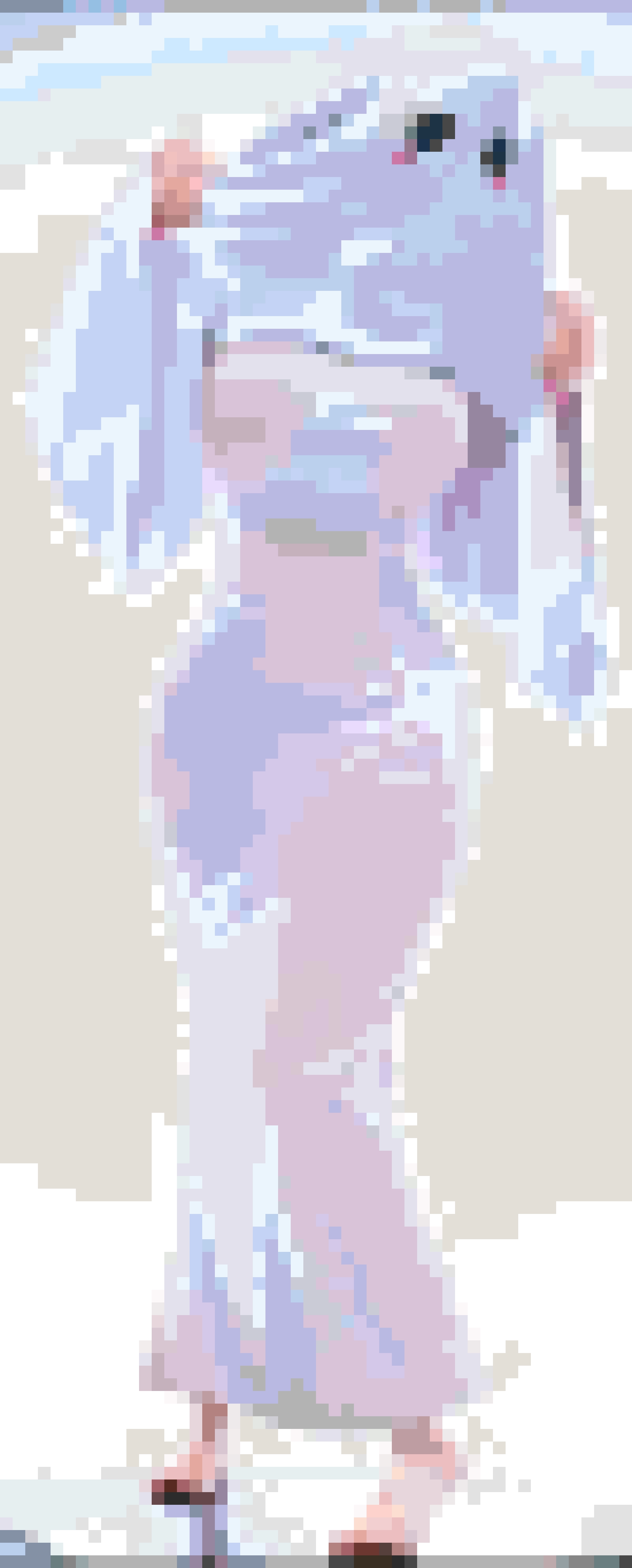 Ghost fuse bead pattern