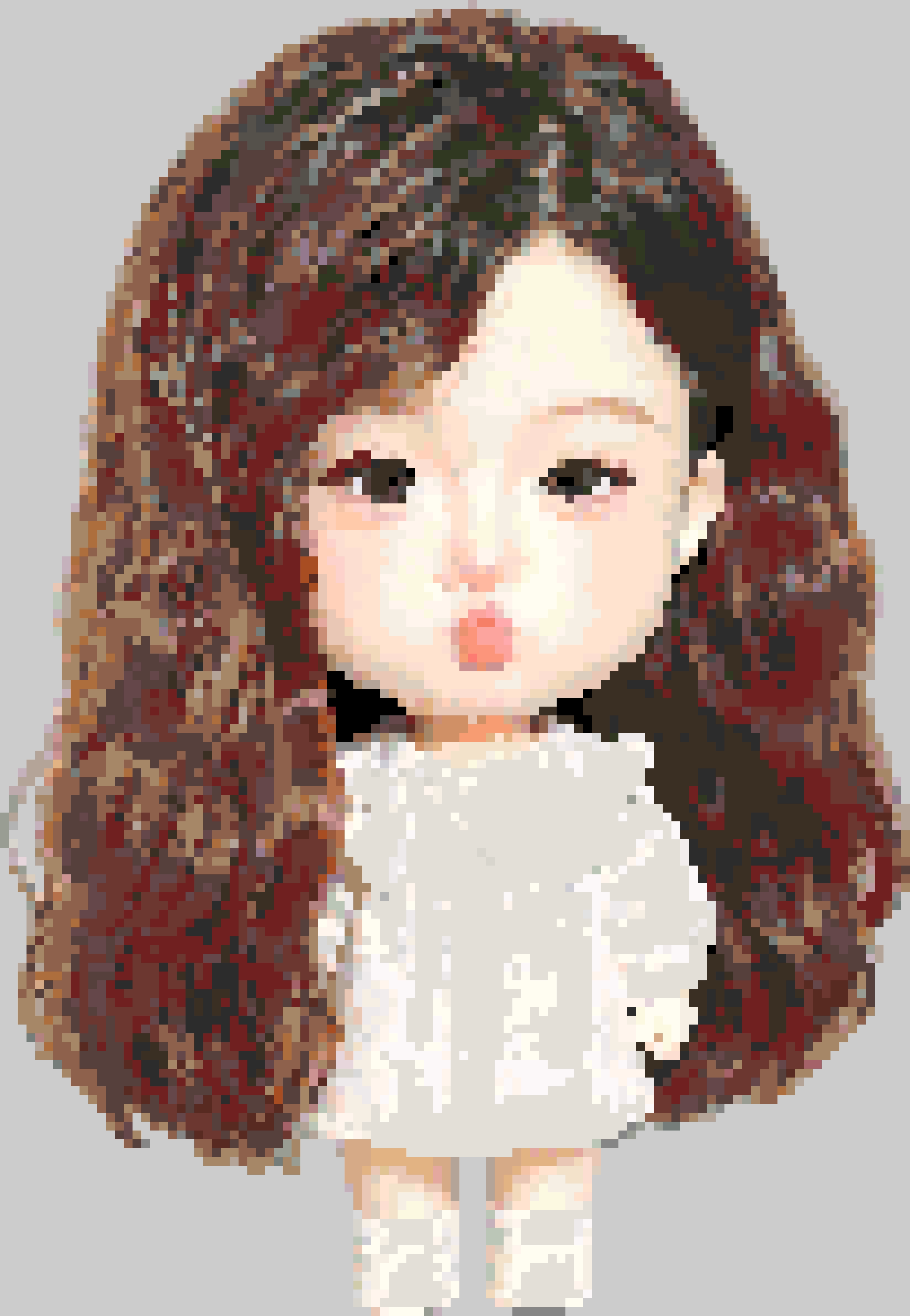 Girlfriend fuse bead pattern