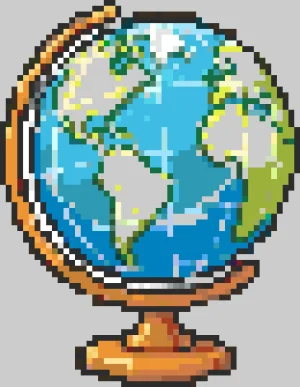 Globe Padrão de Contas de Fusão (Imprimível Grátis)