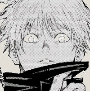 Gojo Satoru Padrão de Contas de Fusão (Imprimível Grátis)