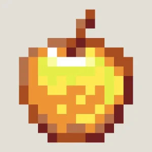 Golden Apple 2 Padrão de Contas de Fusão (Imprimível Grátis)