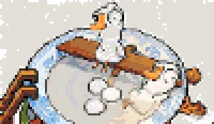 Goose Goose Duck Bead Art Padrão de Contas de Fusão (Imprimível Grátis)