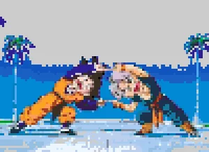 Gotenks Схема Термомозаики (Бесплатная Печать)