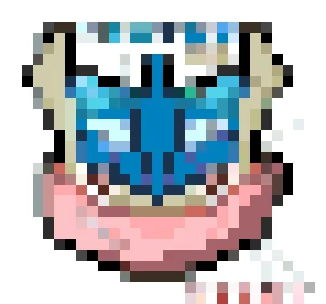 Greninja Padrão de Contas de Fusão (Imprimível Grátis)