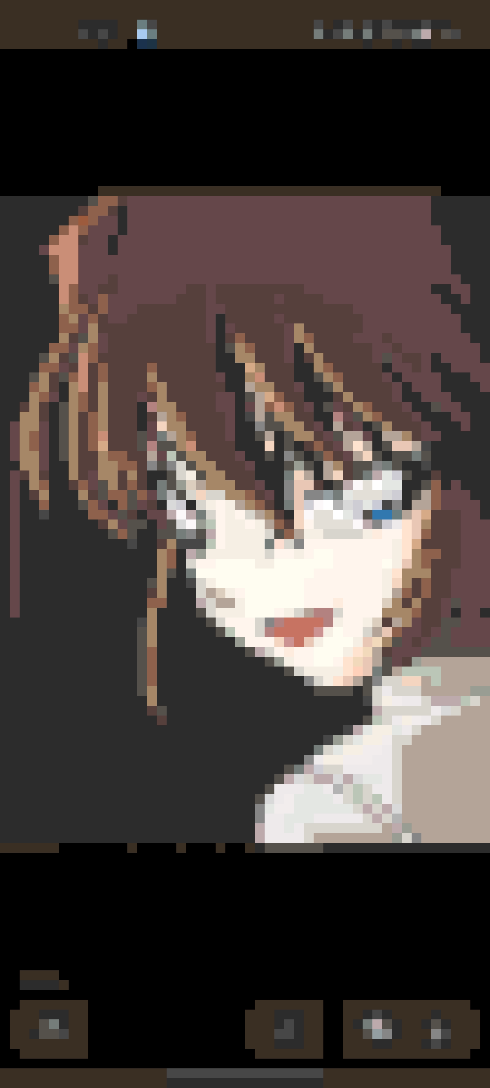 Haibara Ai fuse bead pattern
