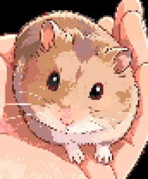 Hamster Bead Art Bügelperlen-Muster (Kostenlos Druckbar)