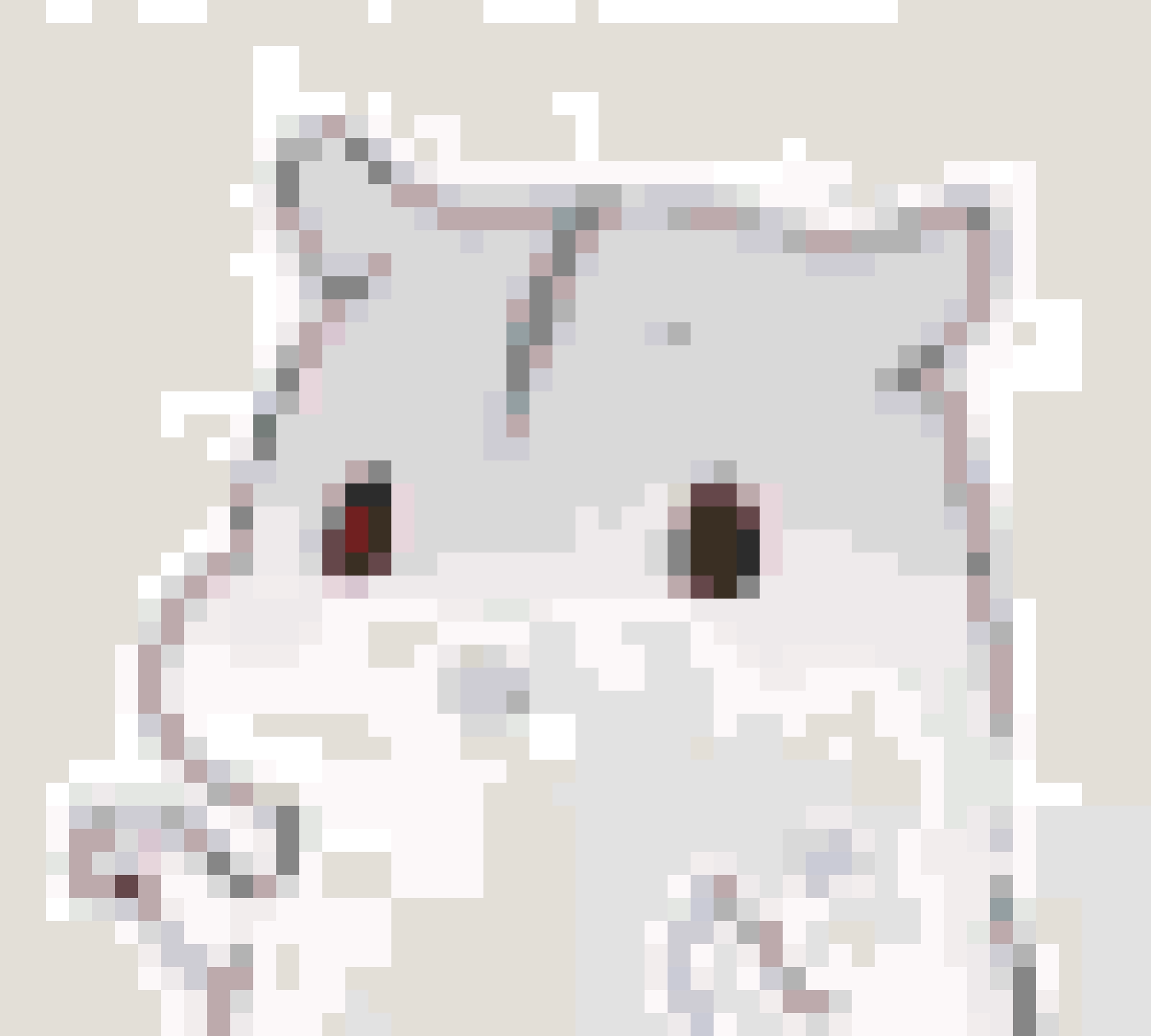 Hamster fuse bead pattern