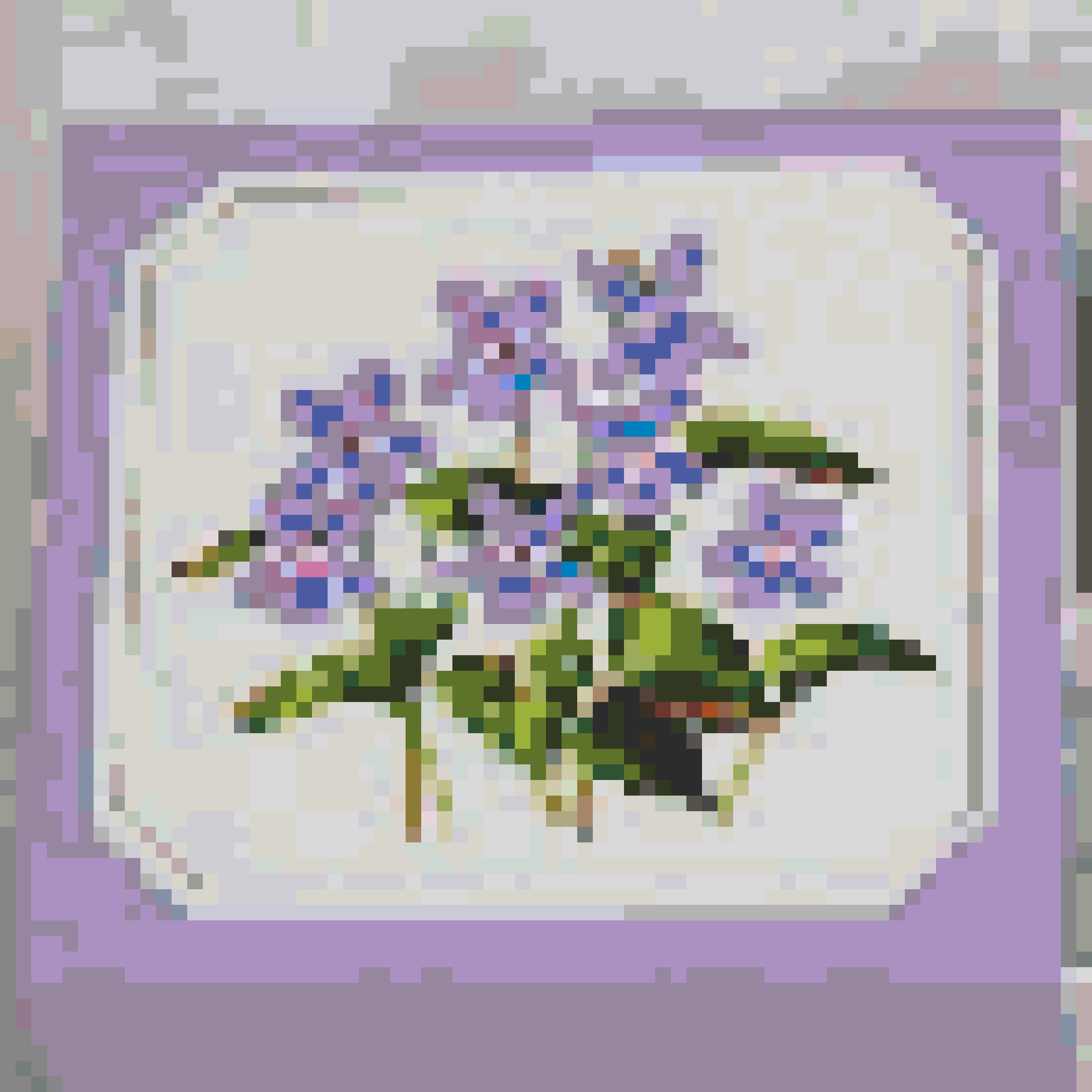 Hana fuse bead pattern