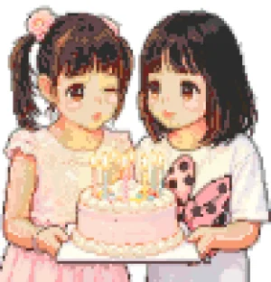 Happy Birthday 퓨즈 비즈 도안 (무료 인쇄)