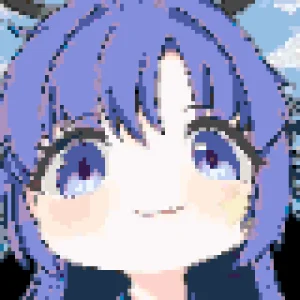 Hayase Yuuka Fuse Bead Pattern (Free Printable)