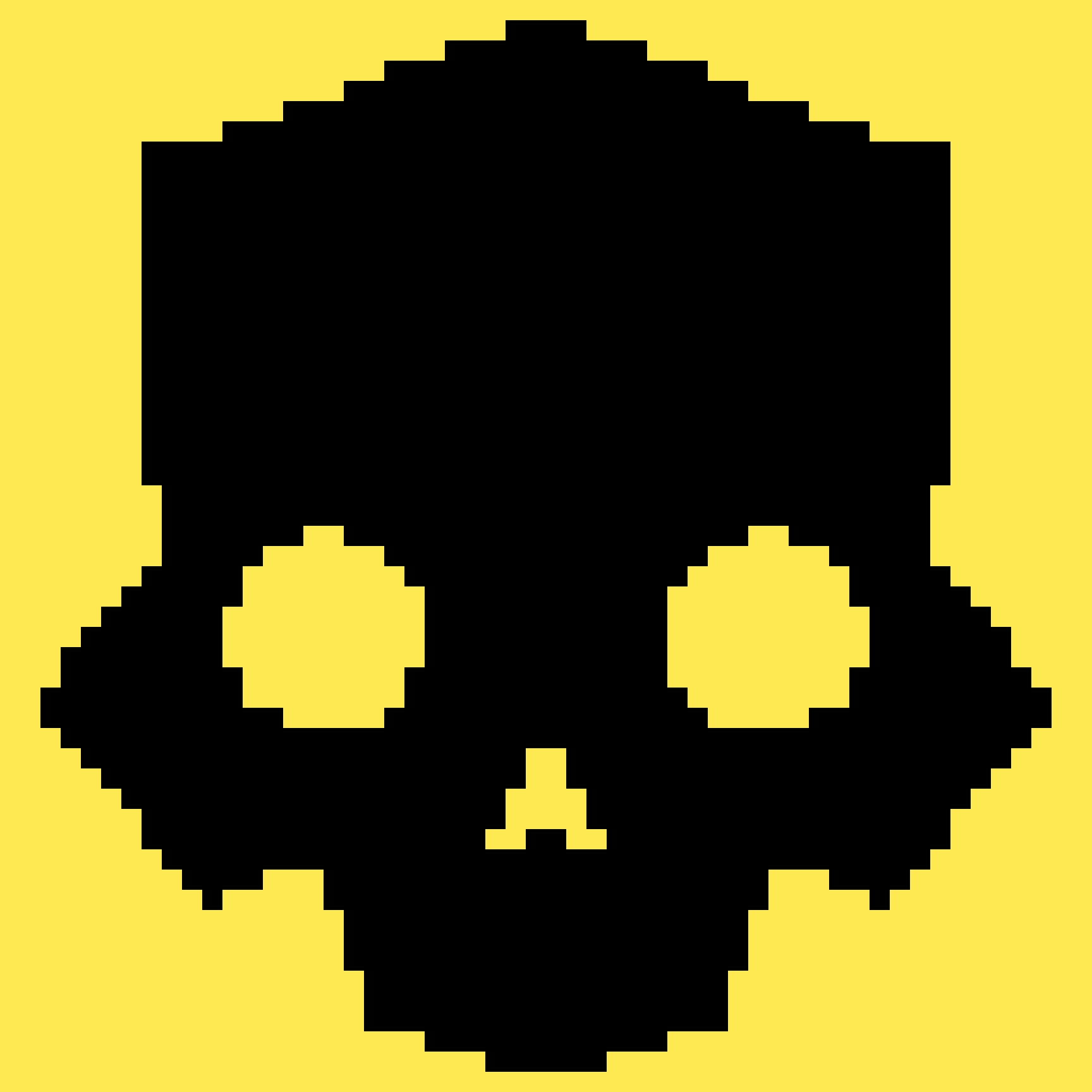 Helldivers Logo fuse bead pattern