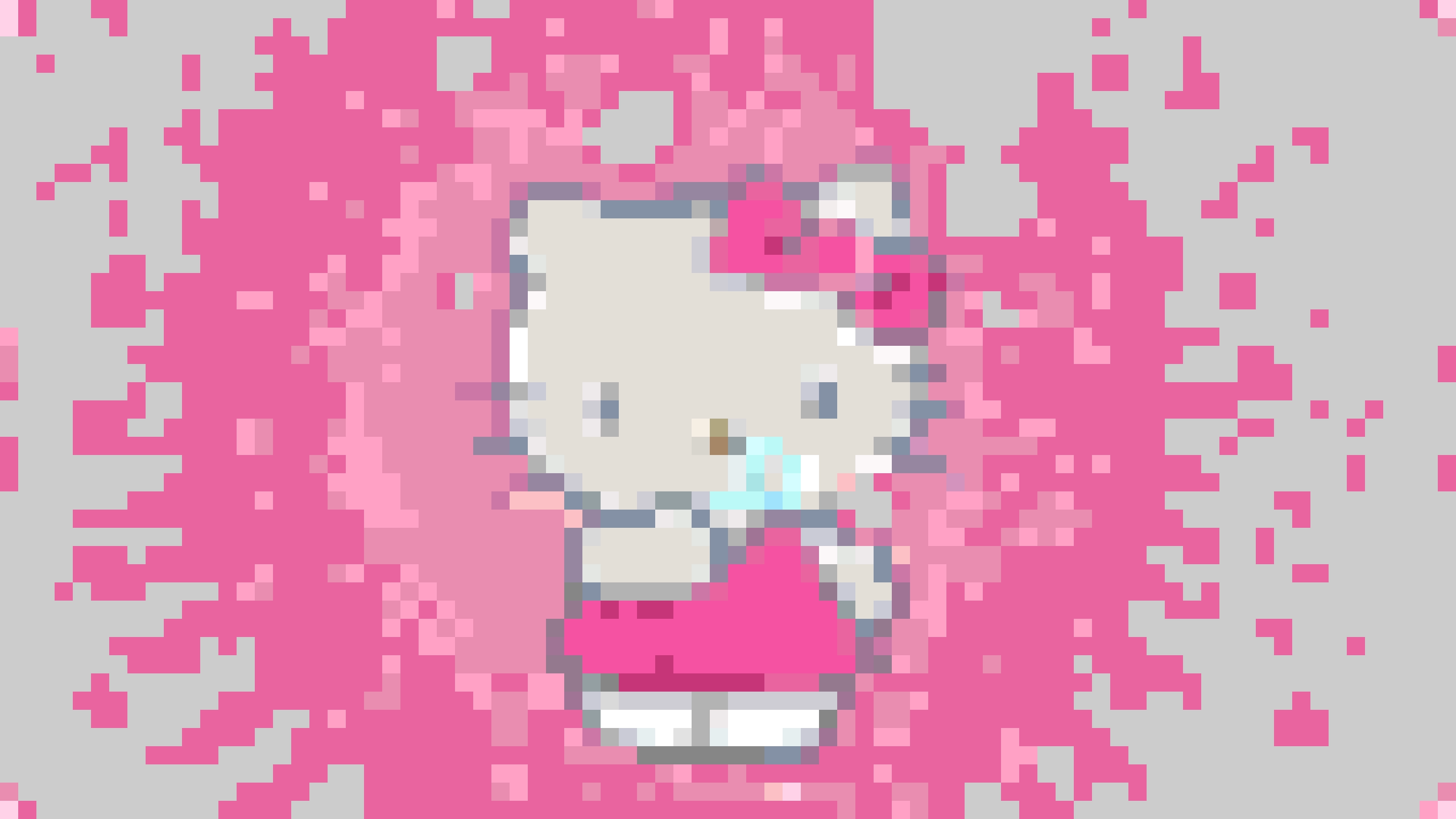 Hello Kitty fuse bead pattern