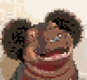 Hippo Fuse Bead Pattern (Free Printable)