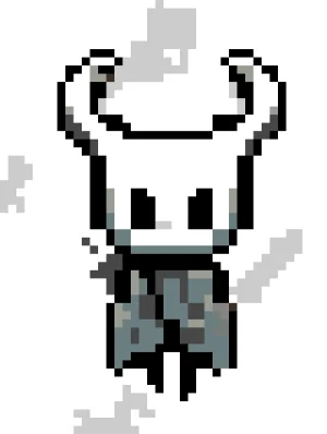 Hollow Knight Bead Art نمط خرز دمج (طباعة مجانية)