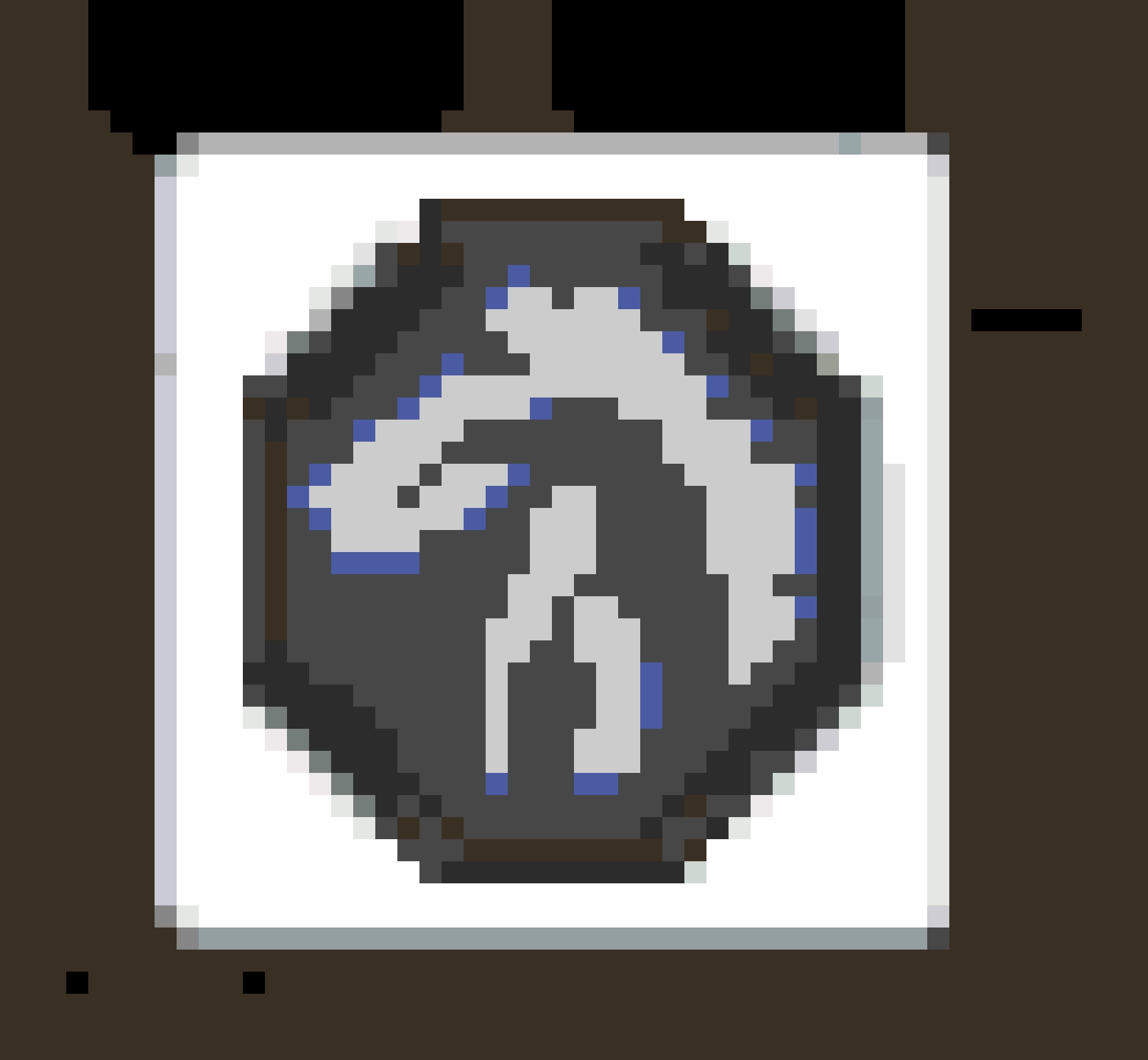 Horse Talisman 2 fuse bead pattern