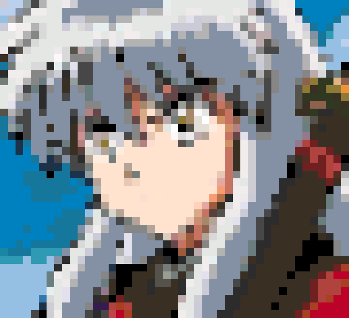 Inuyasha fuse bead pattern