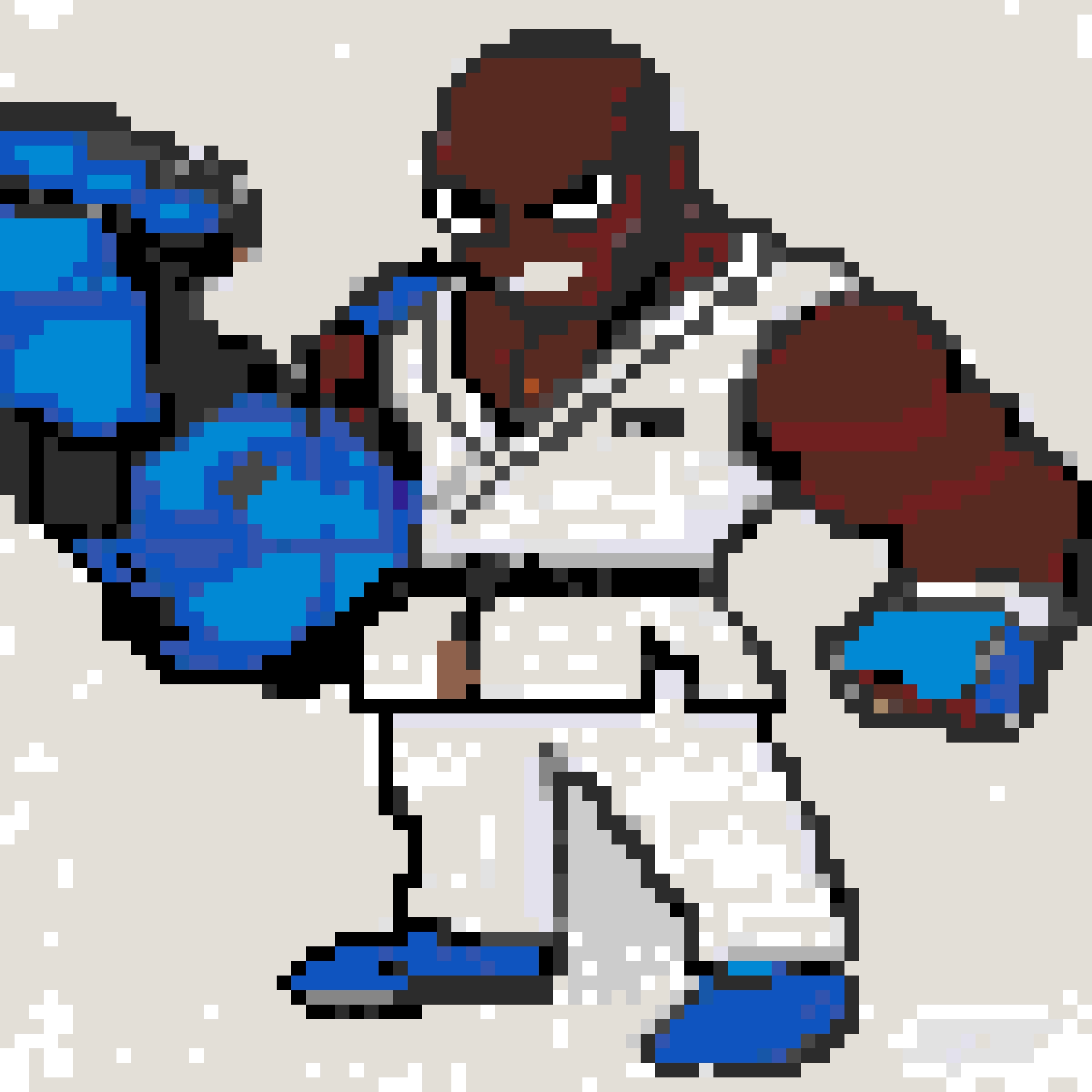 Iron Fist fuse bead pattern