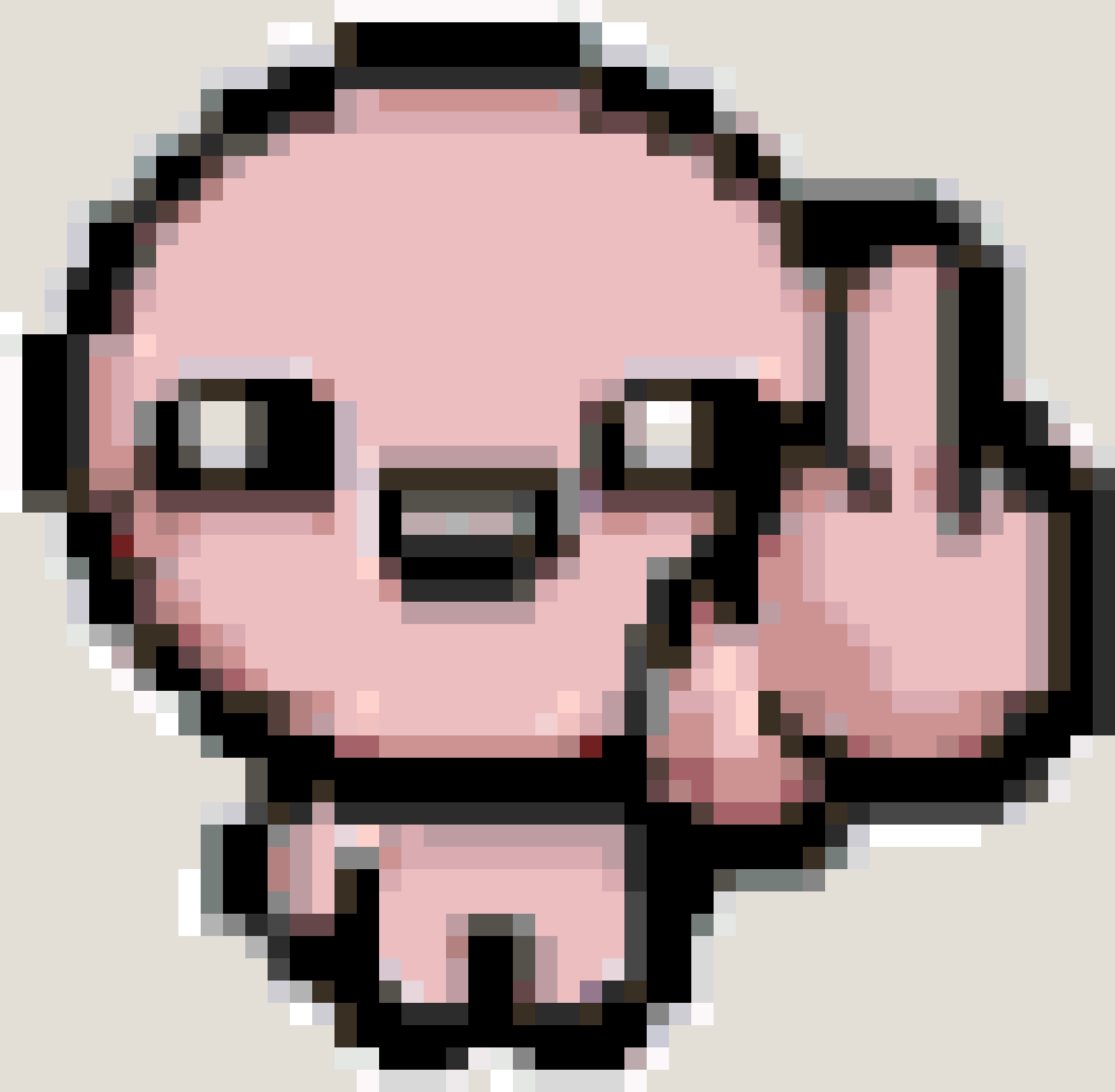 Isaac fuse bead pattern